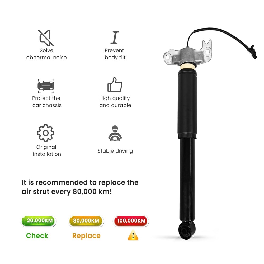 4Pcs Shocks Strut Assys Front and Rear for 2013-2019 Cadillac XTS with Electric