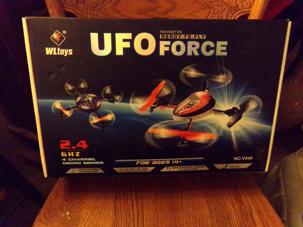 DRONE QUAD COPTER UFO FORCE 2.4 GHZ