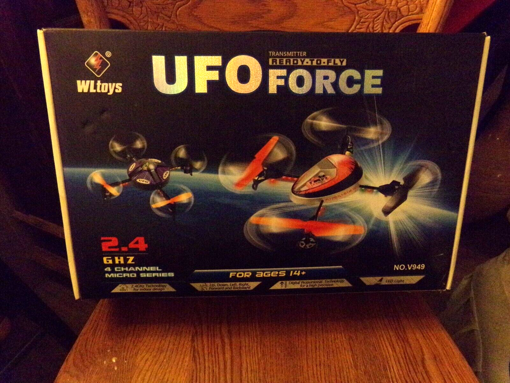 DRONE QUAD COPTER UFO FORCE 2.4 GHZ