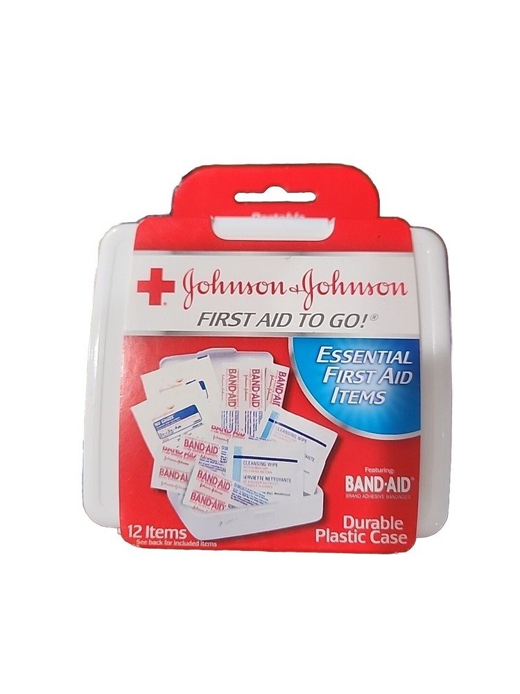 JOHNSON & JOHNSON First Aid To Go Kit 12 Items