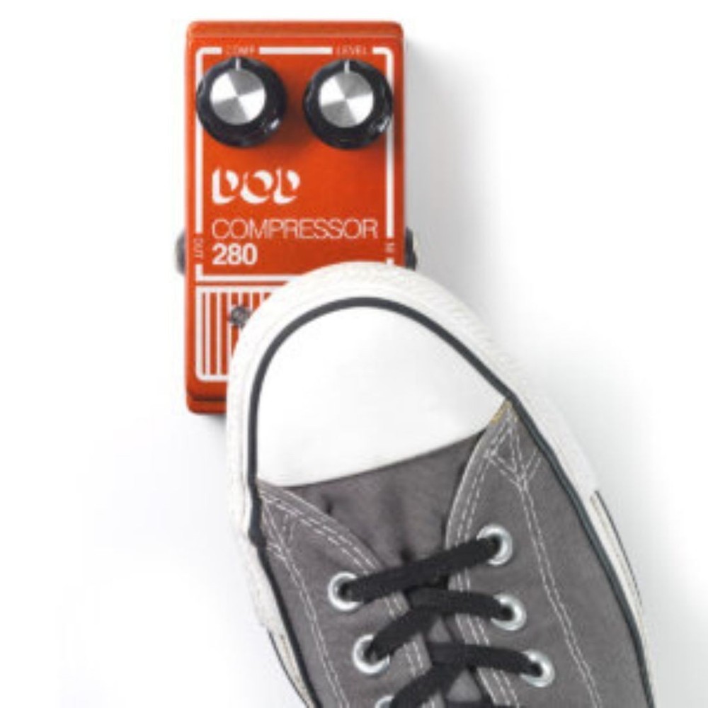 DigiTech DOD 280 Orange Compressor Optical Effects Pedal with True Bypass