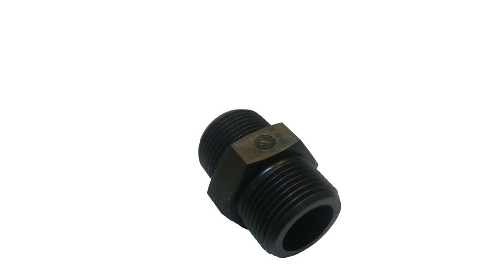 3/4" NPT nylon plastic nipple.