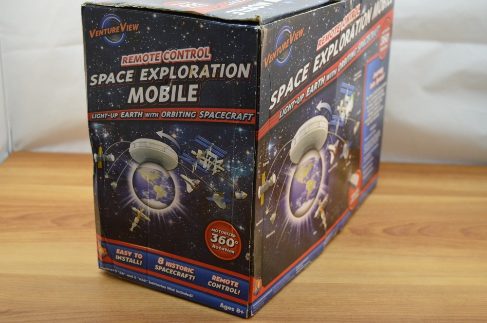 Venture View Space Exploration Mobile Remote Control Light Up Earth 
