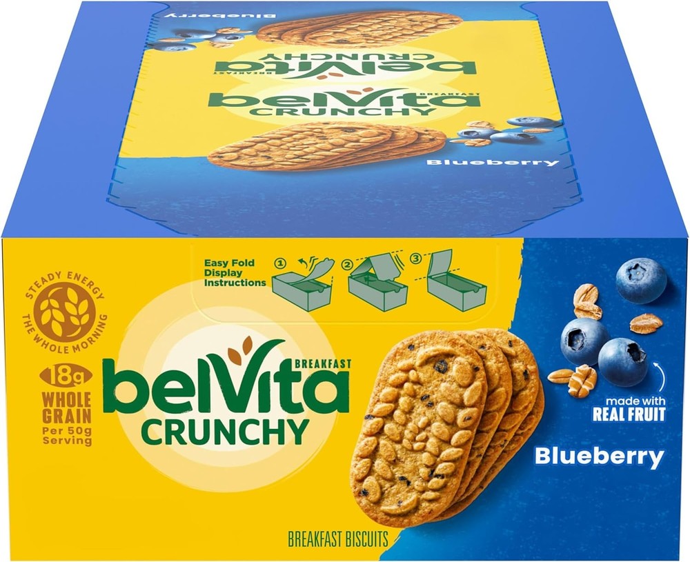 beita Breakfast Bars Biscuits, Blueberry, 8 Pas
