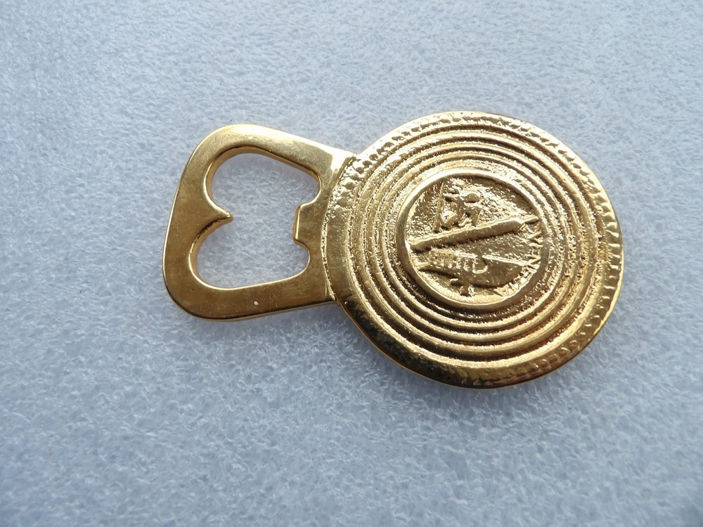 Vinage St. Mark brass bottle openers