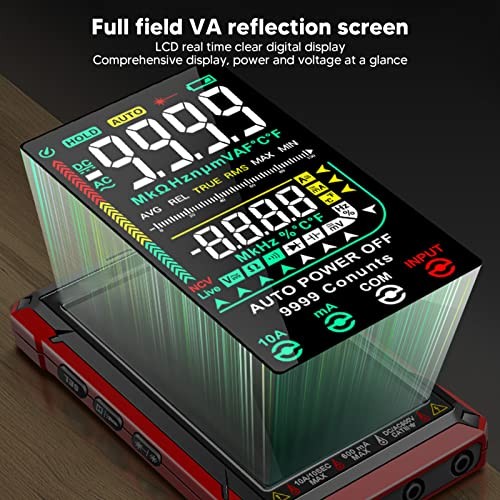 Digital Multimeter Kit Smart Touch Large Screen Rechargeable Digital Tester