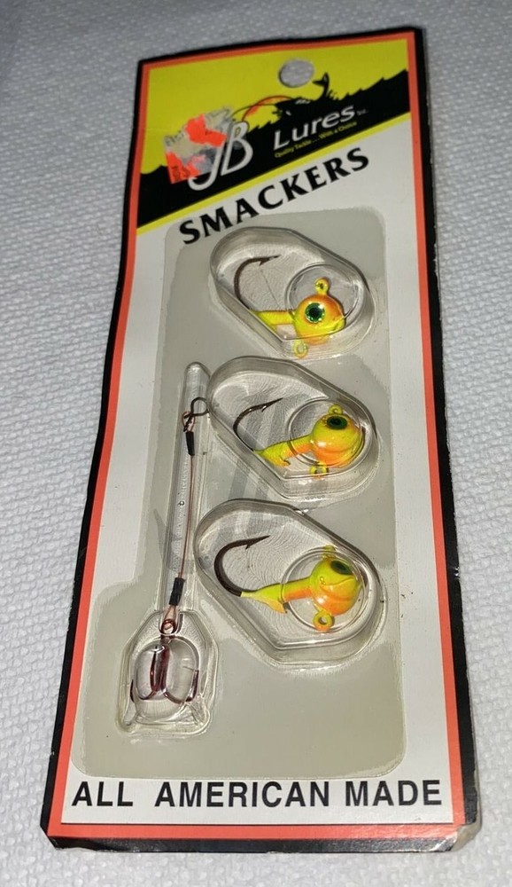 JB Lures          Smackers        1/4 oz            Orange Chartreuse