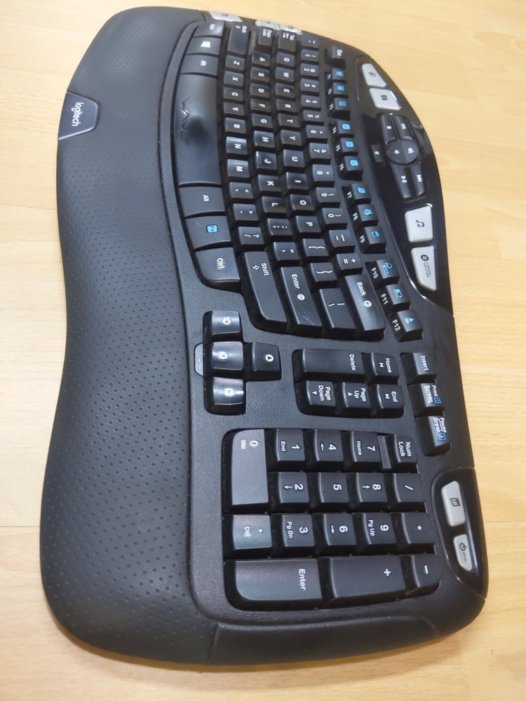 Logitech Wireless Wave Keyboard K350 & Mouse Set + M310 Mouse + USB Dongle E