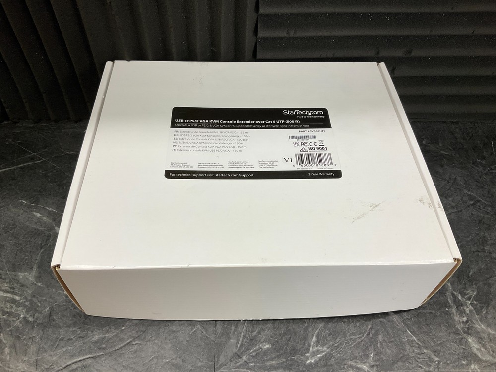 StarTech USB KVM Console Extender SV565UTP ✅❤️️✅❤️️ NEW! FACTORY SEALED! ✅❤️️✅❤️