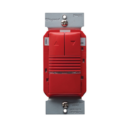 Wattstopper PASSIVE INFRARED 0-10 VOLT DIMMING WALL SWITCH OCCUPANCY SENSOR RED