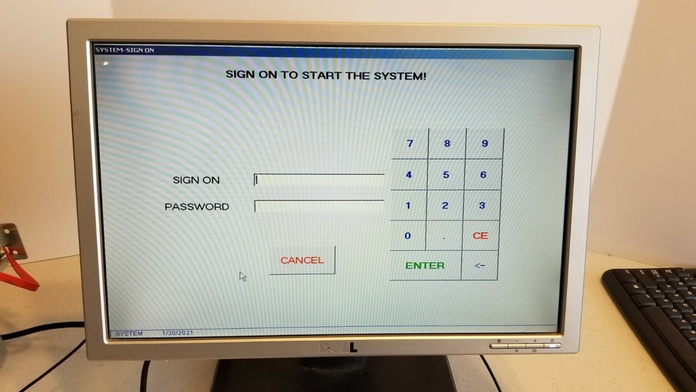 Cummins Allison MMPS 4200 Computer 9389 Win7