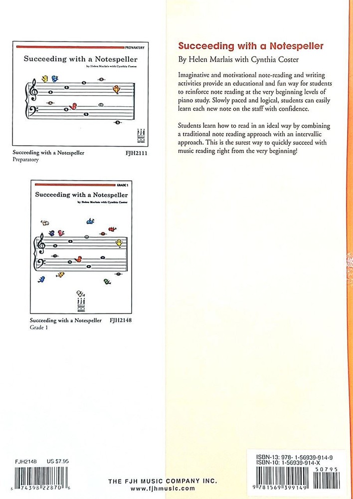 Succeeding with a Notespeller Grade 1