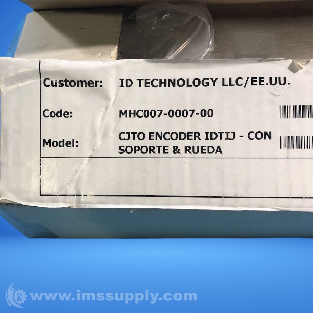 Id Tech IDTIJ-ENCODER00 Encoder, w/Wheel and Bracket FNOB