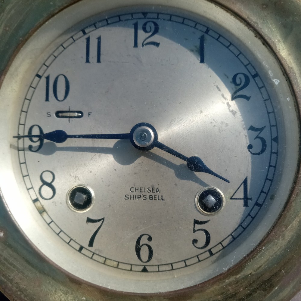Chelsea Ships Bell Clock-Stand.