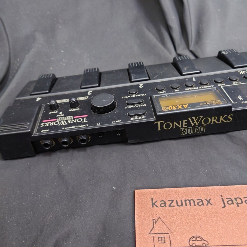Korg Toneworks AX30G MIJ 90s Guitar Multi-Effects Processor Full refund