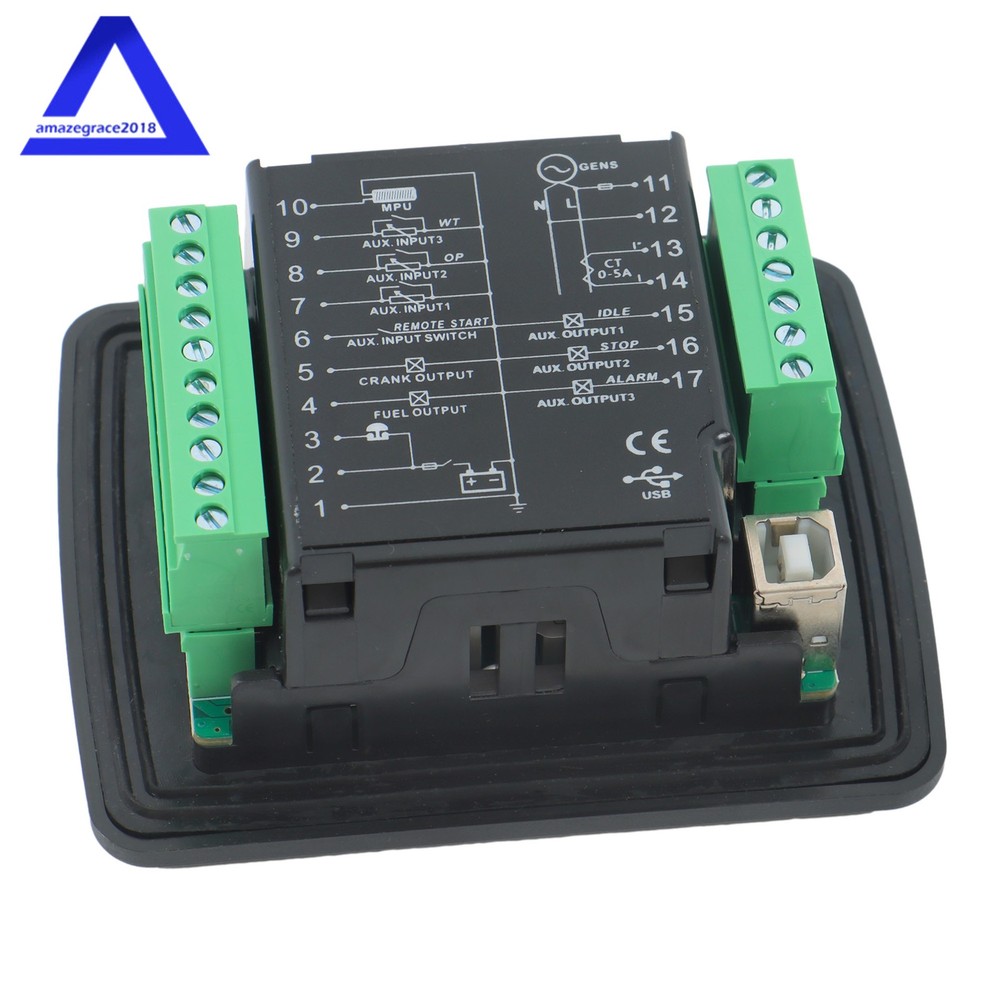 Generator Controller Module DC30D Automatic Start Stop Genset Control Panel