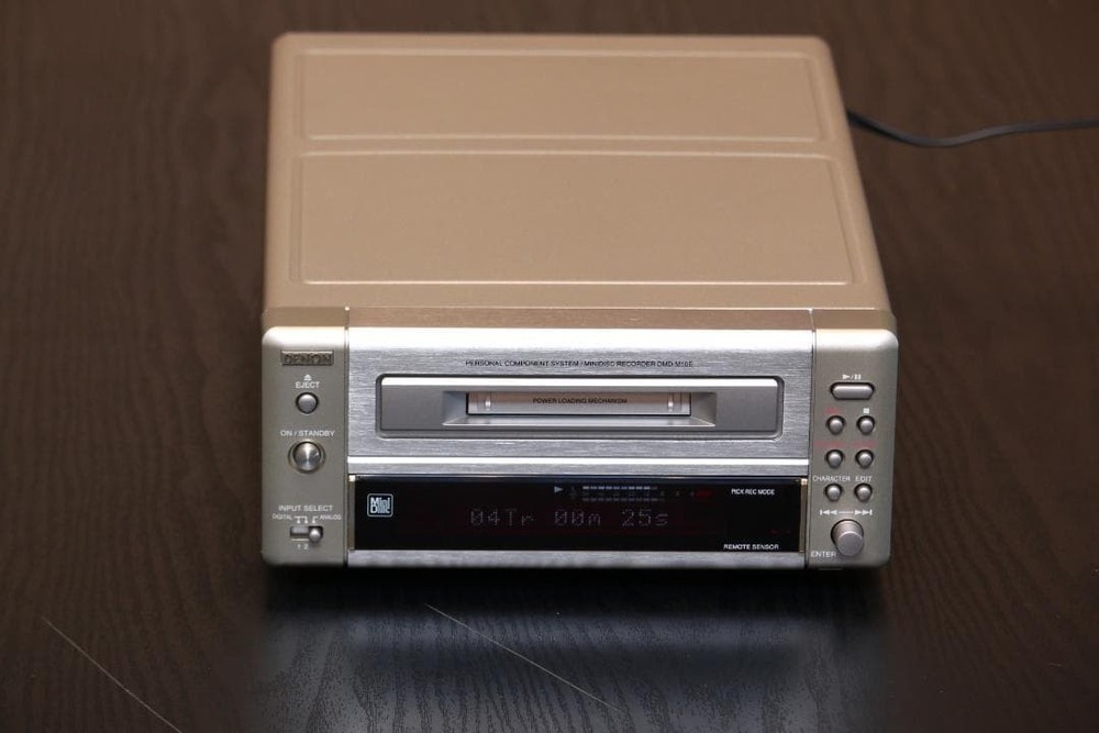 DENON DMD-M10E MiniDisc Recorder MD Deck MD Player Maintenance completed