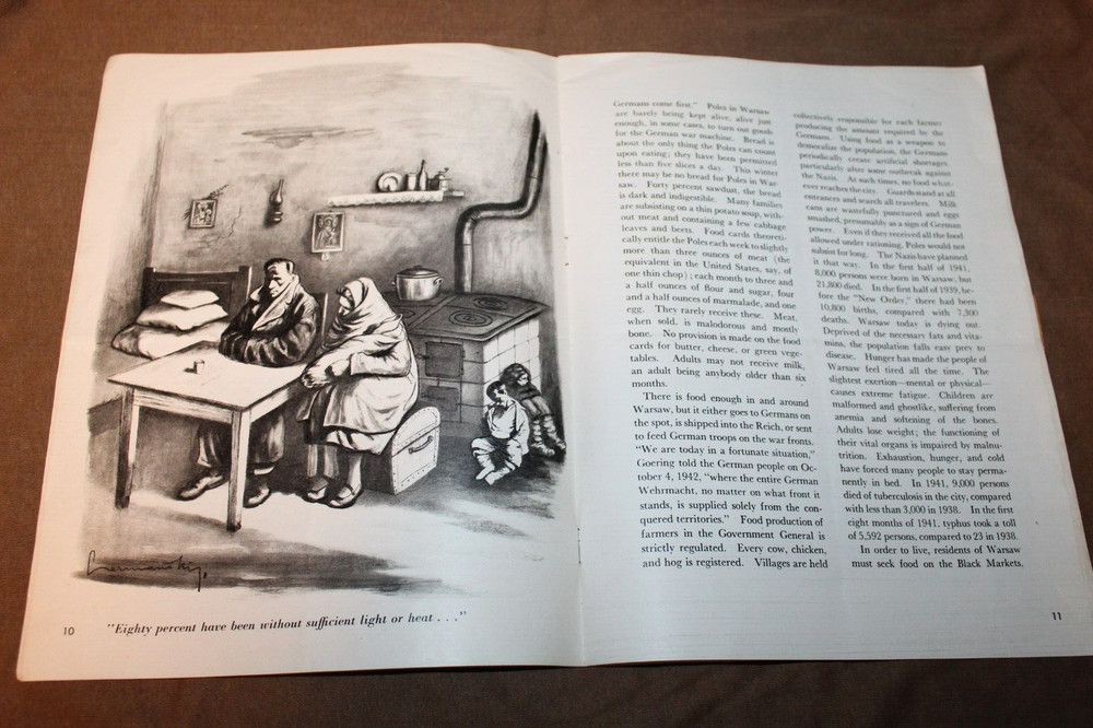 Original WW2 U.S. War Department Printed "Tale of a City" Booklet, 1942 d.