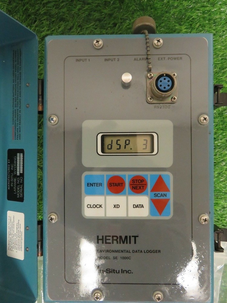 IN SITU – HERMIT 1000C – ENVIRONMENTAL DATA LOGGER – 4 INPUT