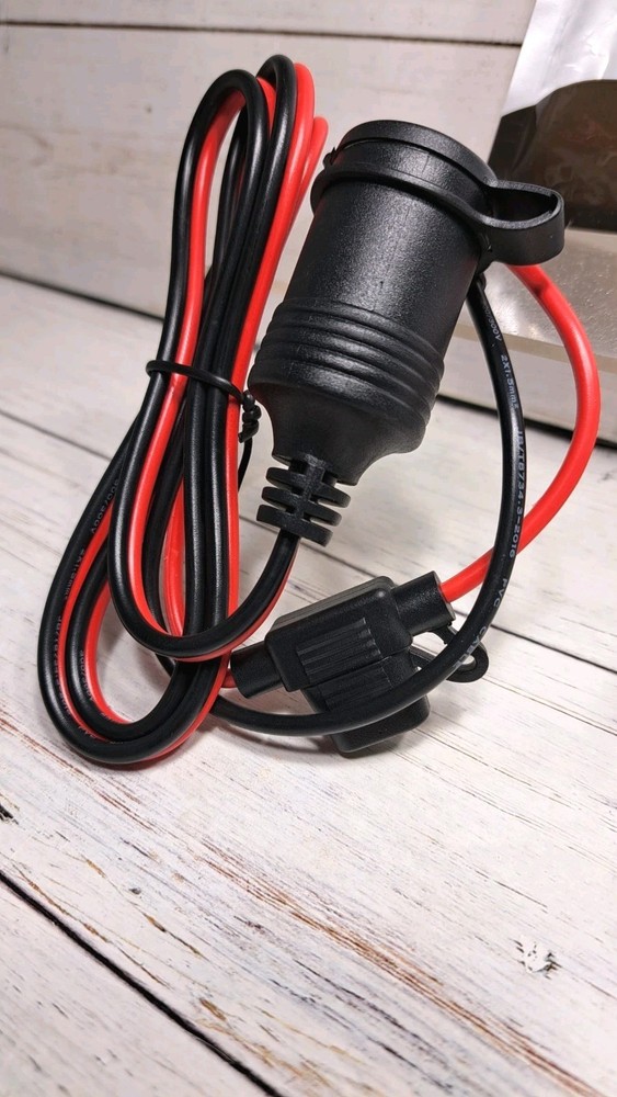 Fixed Thread Cigarette Lighter Socket Extension Cable with Perforated...