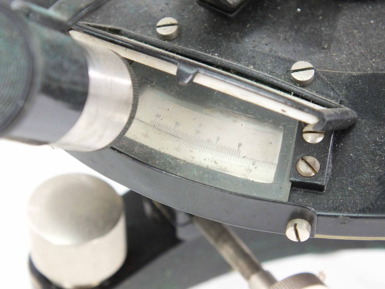 Ertel-Werke Double Circle Theodolite with Compass and Wooden Case 637