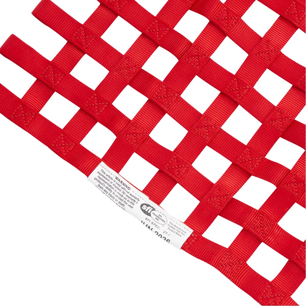 Simpson Window Net 36002R; SFI 27.1 Red