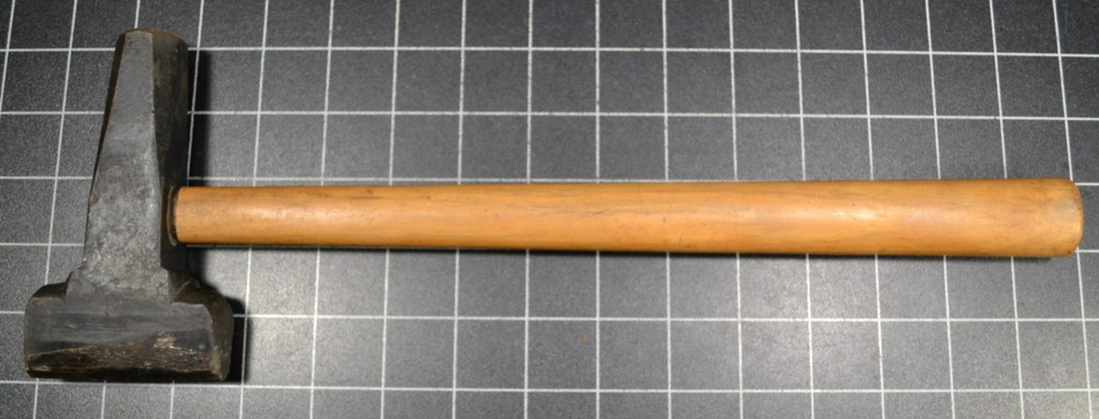 BBB - W. BINGHAM & CO. - 1841-1946 - 1" - BLACKSMITH TOP FULLER HAMMER - NOS