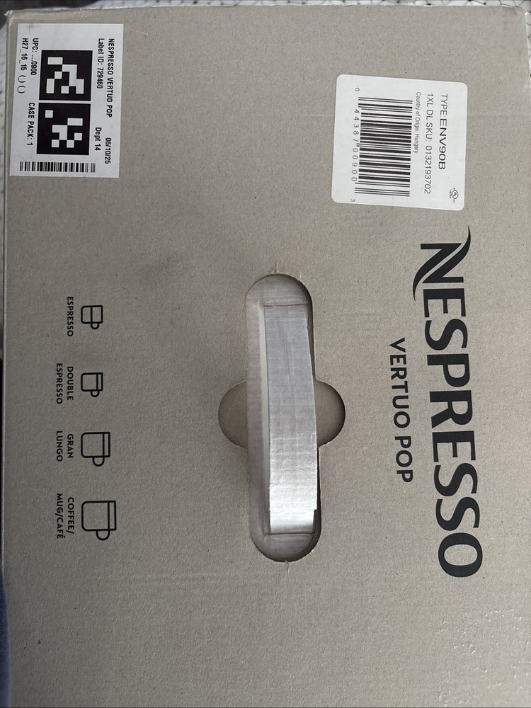 Nespresso Vertuo Pop Machine NEW In Box
