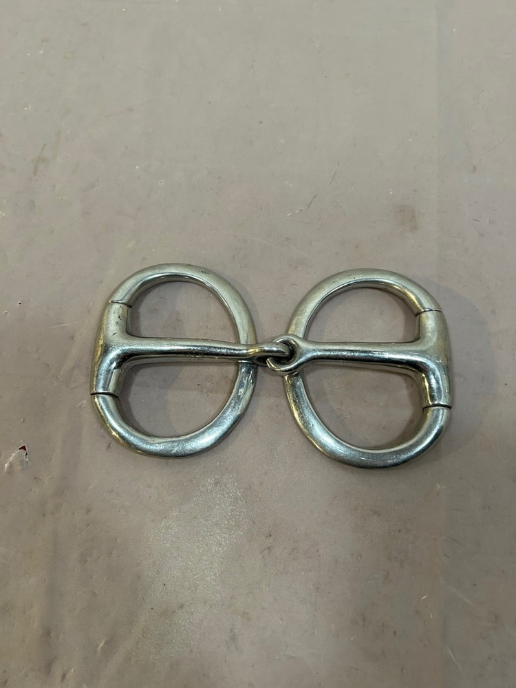 QUALITY Western Horse Dee Ring Snaffle Bit ~ 5" mouth