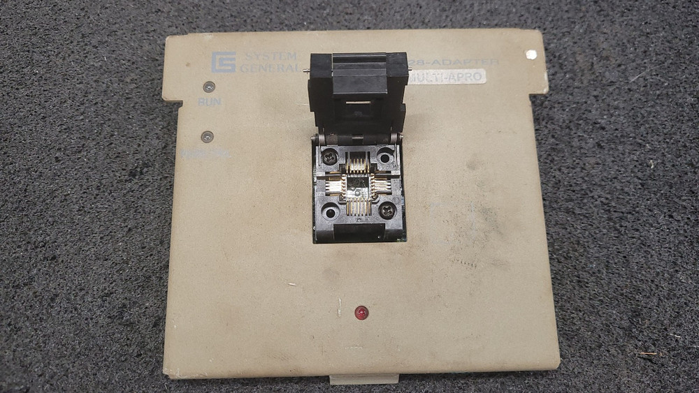System General Multi Apro Programmer 28 Pin PLCC IC Chip Adapter P28
