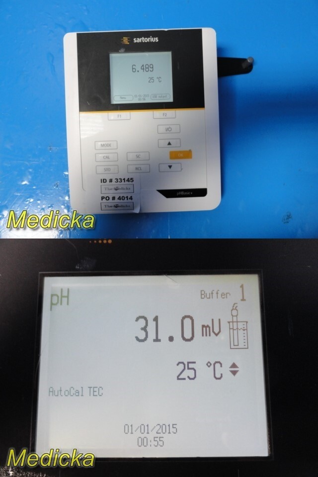 Sartorius PhBasic+ Benchtop Ph Meter W/ Arm Mount ~ 33145