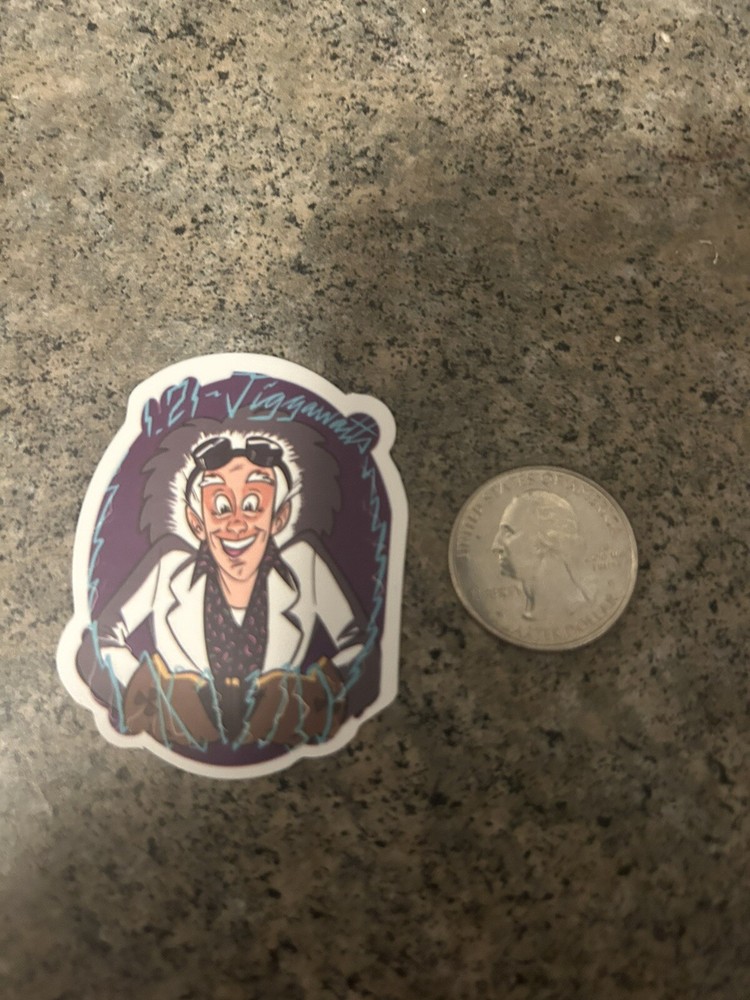 Back To The Future Vinyl Stickers