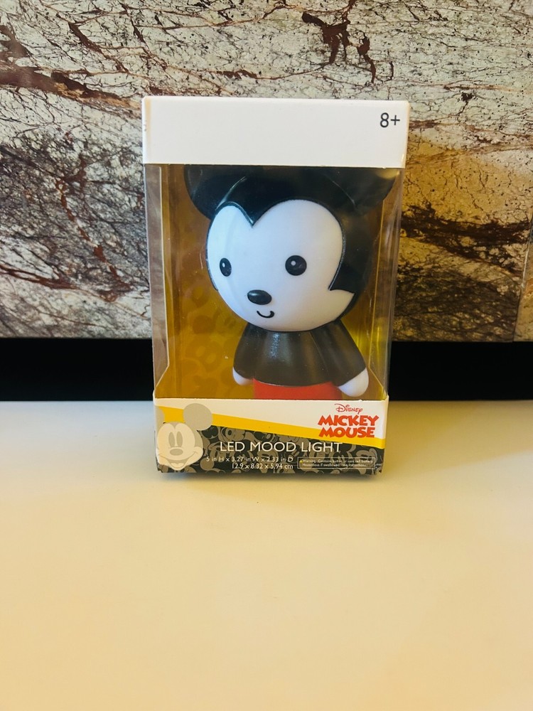 Disney Mickey Mouse 5" LED Mood Light Led Powered