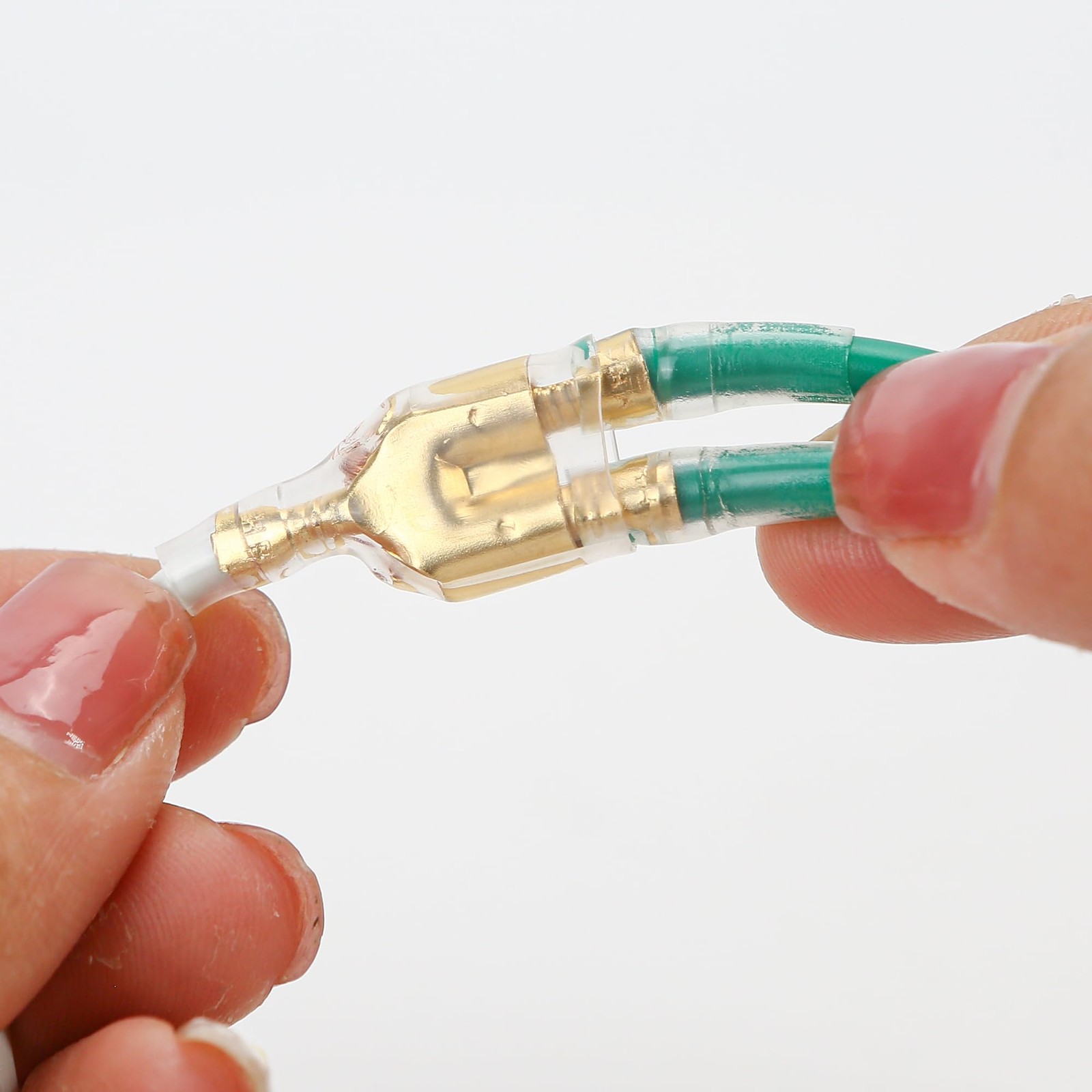 50 Sets Double Spade Connector 2 to 1 Motorcycle Wire Splice - for 4mm Bullet...