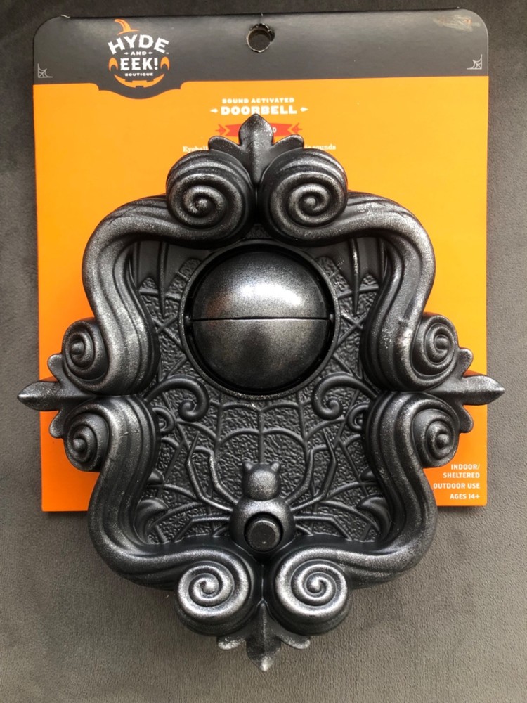 Hyde and Eek Eyeball Door Knocker Animated Lights & Sounds