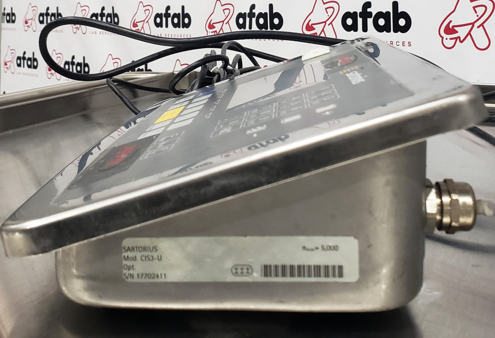 Sartorius IFS4-300GG Flat-Bed Scale w/ Combics 3 Indicator
