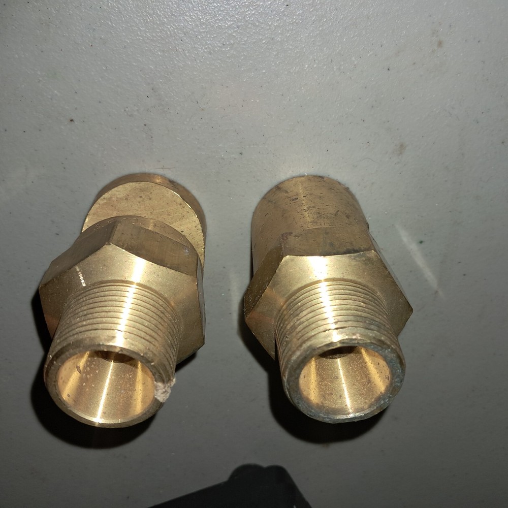 Brass TeeJet Sprayer Nozzle 1k-300 1" Npt 130° Spray Pattern