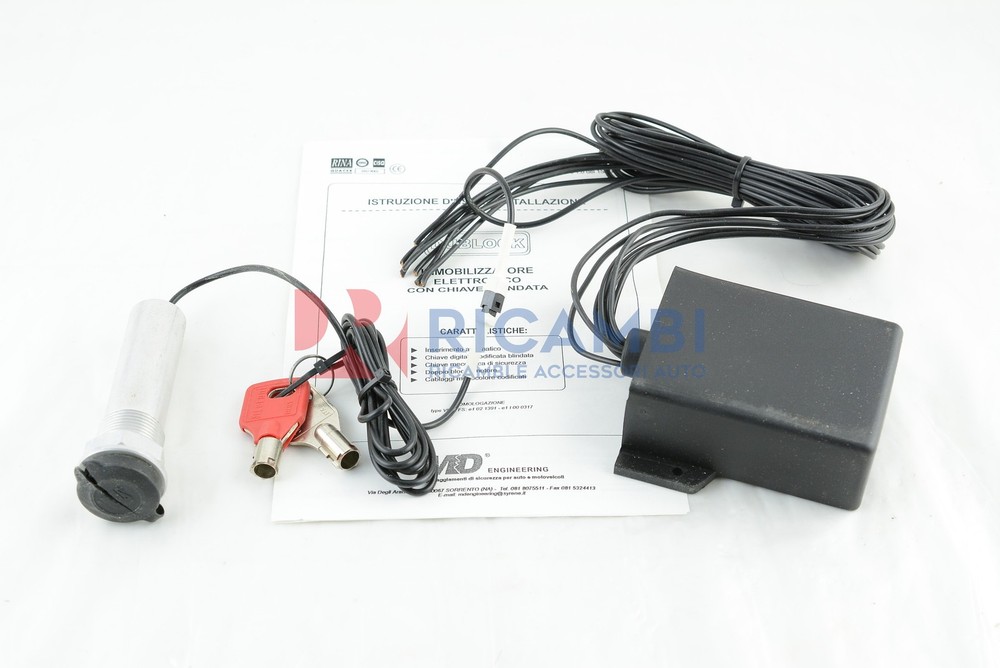 Electronic Immobilizer With Blinded Key - MD ENGINEERING DUBLOCK