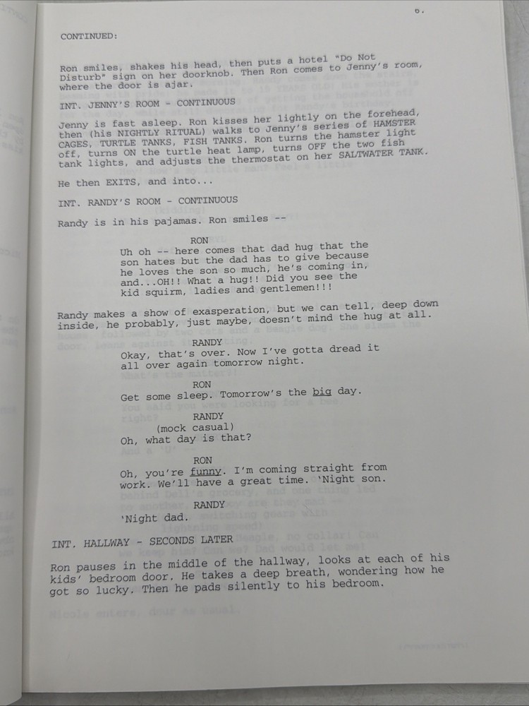 Father Knows Best TV Script Fred Wolf Tim Allen Draft 2003