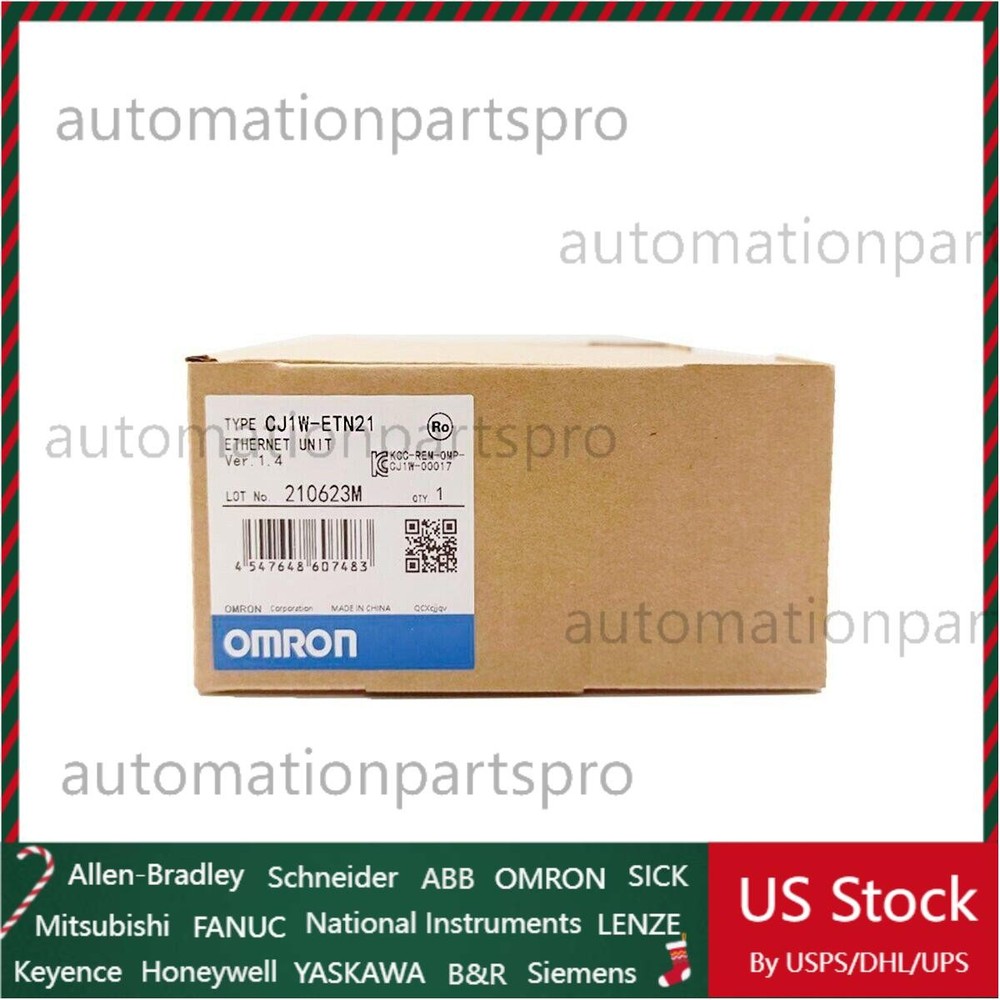 Original Omron CJ1W-ETN21 Ethernet Unit Programmable Controller