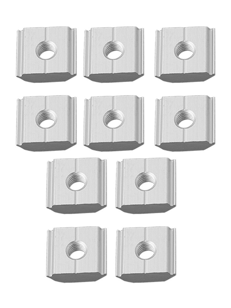 10Pcs Aluminum Solar Panel Mounting Brackets Clamp for Framed Panels PV Bracket