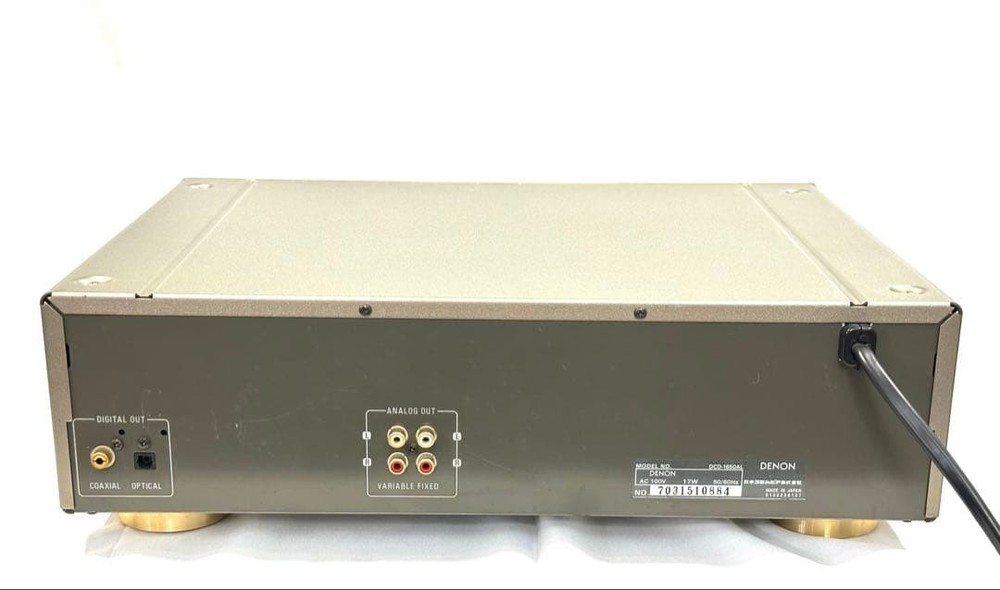 DENON DCD-1650AL Hi-Fi CD Player AL20 Processing Lambda SLC Remote FullyFunction