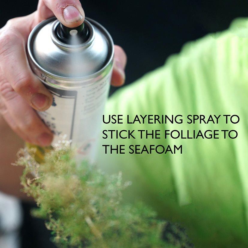 Seafoam Trees Box Mixed Size | Model Scenery