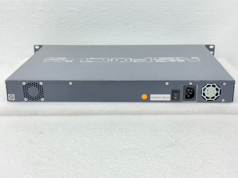 NSFOCUS RSAS (Remote Security Assessment System) Vulnerability Scanner Appliance