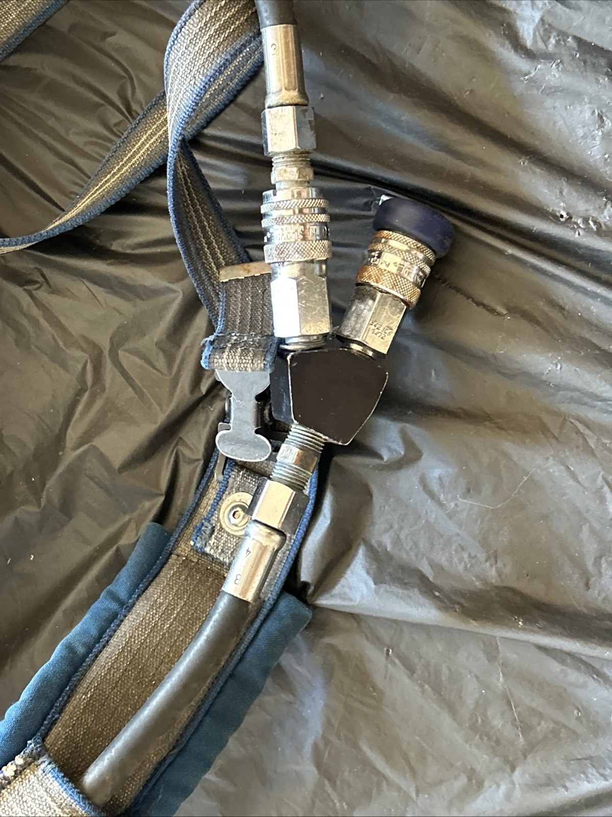 Survivair compressed air tank (EMPTY) 4500PSIG 60Min 917162 L87G-1 USED