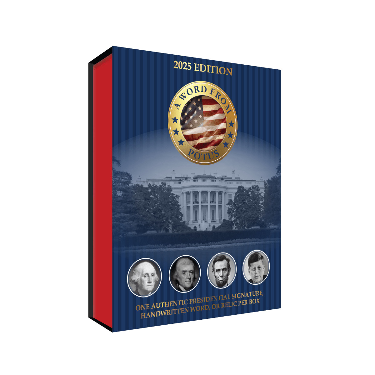 2025 A Word From POTUS Display (10 Sealed Boxes) - Washington Lincoln Jefferson