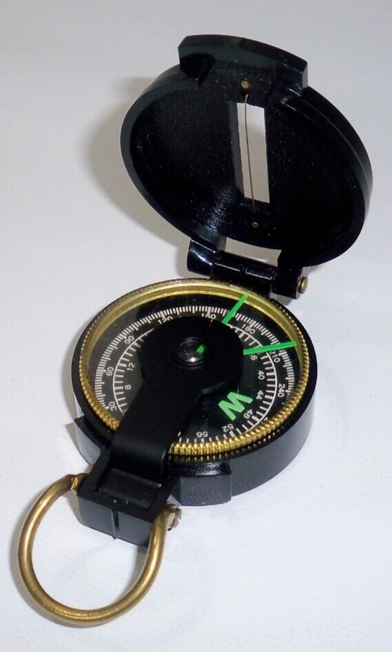 Vintage Stansales Engineer Lensatic Compass #550