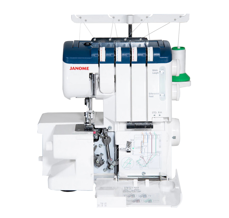 Janome FA4 Free Arm Overlocker Serger Sewing Machine