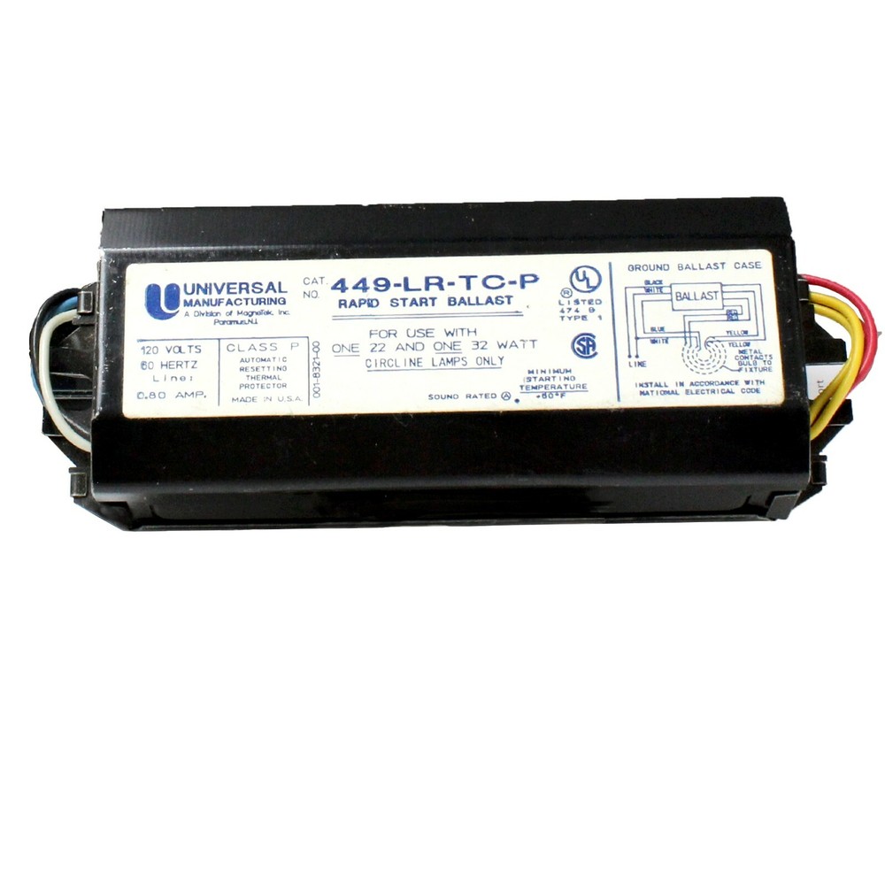 Electromagnetic Rapid Start Ballast  449-LR-TC-P