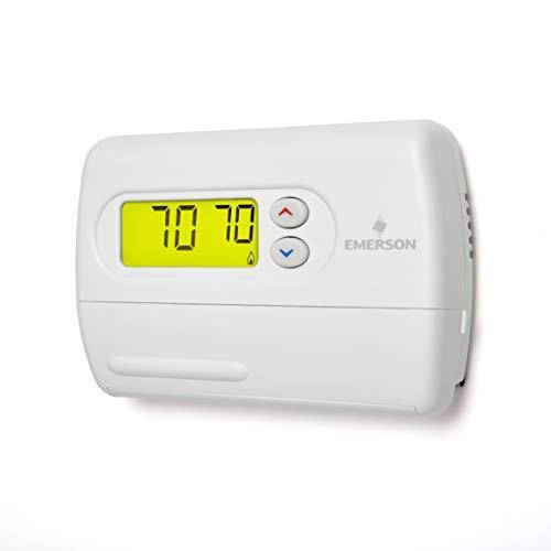 Emerson 1F86-344 Non-Programmable Thermostat for Single-Stage Systems